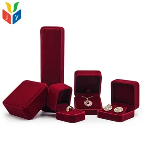 Ring Packing Box Hot Selling Diamond Jewelry Packing Box Eco Friendly Ring Box Custom Ring Boxes Jewelry Velvet Square Package