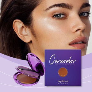 Zephoco Skin <span class=keywords><strong>Concealer</strong></span> Pad Perawatan Harian Tekstur Ringan Melembapkan Menutrisi <span class=keywords><strong>Concealer</strong></span> Transparan Rias Wajah Cushion <span class=keywords><strong>Concealer</strong></span> - Product Image 1