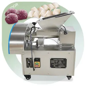 Semi Table Top Rounder Bread Pastry Roller Pizza Automatic Cut Auto Electric Bakery Dough Make Machine