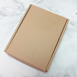 Boîte d'expédition en <span class=keywords><strong>carton</strong></span> ondulé écologique Kraft brun extérieur avec impression intérieure personnalisé<span class=keywords><strong>e</strong></span> en couleur pour la vente au détail - Product Image 3