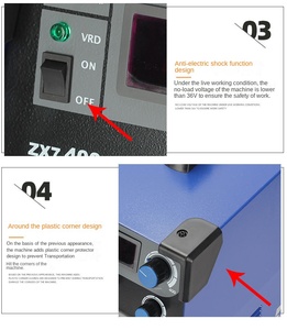 ARC-315GTS/400/500GT onduleur industriel <span class=keywords><strong>DC</strong></span> Tig & Stick soudeur manuel pour les soudeurs de bâton de matériaux en acier - Product Image 6
