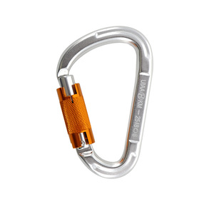 Mousqueton en aluminium en forme de D avec verrouillage automatique, boucle de sécurité pour l'extérieur - Product Image 1