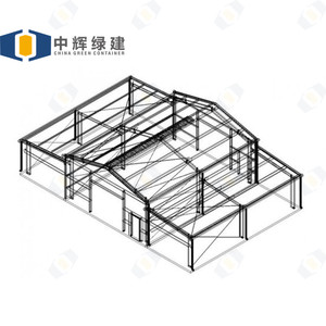CGCHModern Prefab Kết Cấu Thép Xây Dựng Đúc Sẵn Kho/Hộ<span class=keywords><strong>i</strong></span> Thảo/Máy Bay Hangar/Văn Phòng Vật Liệu Xây Dựng - Product Image 6