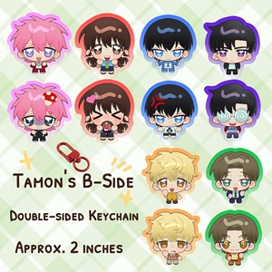 OEM ODM Anime Tamon S B Side Acrílico, Llavero de Doble Cara de 2 Pulgadas con Diseño de Anime de Tamon Kippei Natsuki - Product Image 1