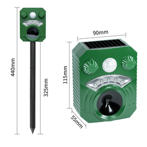 Répulsif solaire pour animaux X-Pest, dernier modè<span class=keywords><strong>le</strong></span> OEM, pour chasser les lapins/cerfs/écureuils/chats/chiens/raton laveur/oiseaux/porcs/singes - Product Image 2