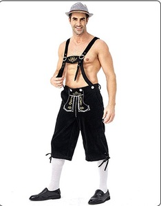 <span class=keywords><strong>Disfraz</strong></span> de fiesta para adultos Hombres <span class=keywords><strong>Oktoberfest</strong></span> Pant Beer Bar Lederhosen Alemania Beer Festival <span class=keywords><strong>Disfraz</strong></span> - Product Image 5