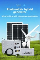 Système d'alimentation hybride éolien-solaire OEM 800W 10kW hors réseau pour maison et extérieur, stockage personnalisé, distributeur, vente en gros, export