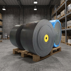 Nouvelle bande transporteuse en caoutchouc à 3 couches EP400/3 haute résistance à l'abrasion, largeur 650 mm, épaisseur 9,5 mm - Product Image 3
