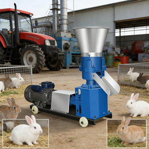 เครื่องอัดเม็ดอาหารสัตว์อัตโนมัติสำหรับใช้ในบ้าน รุ่นใหม่ เครื่องยนต์ดีเซล สำหรับอาหารไก่ สุกร วัว แกะ <span class=keywords><strong>ปลา</strong></span> - Product Image 2