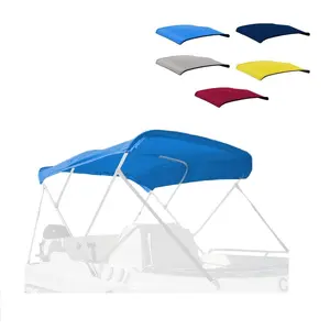 600D parasole impermeabile parasole barca a baldacchino 3 prua resistente alla crepa Bimini Top di ricambio