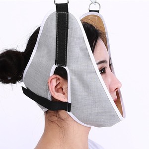 Cinturón de tracción cervical, dispositivo de tracción cervical para el hogar, estirador de cuello médico, eslinga de lona, instrumento para la columna cervical - Product Image 4