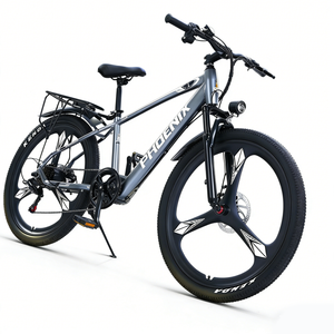 Factory Bestseller Bike 350W 48V Lithium High Load Capacity White Premium Stylish Mountain E-Bike Brushless Motor F1 7-Speed Gea - Product Image 4