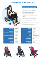 Fauteuil roulant handicapé pour siège auto pour bébé paralysie cérébrale/fauteuil roulant pour bébé Prix pour fauteuil roulant handicapé CP
