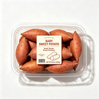 Étiquettes personnalisées OEM Haoxuan pour emballages de patates douces, autocollants imprimés imperméables pour l'affichage de marques de légumes frais