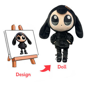 Muestra gratis Nuevo diseño personalizado Plushie Kpop Doll Soft Toy Custom Plush Toy Animales de peluche Peluche hecho Muñeco de peluche Stand up Doll - Product Image 2
