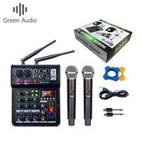 Kit d'équipement de studio d'enregistrement musical professionnel Green Audio, moniteurs de studio, microphone d'enregistrement, casque