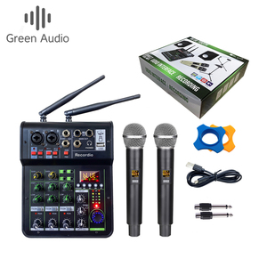Bộ thiết bị thu âm chuyên nghiệp Green <span class=keywords><strong>Audio</strong></span>: Loa kiểm âm phòng thu tại nhà, micro thu âm, tai nghe - Product Image 5
