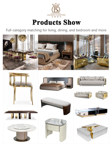 Fabricante BS Personaliza <span class=keywords><strong>Muebles</strong></span> <span class=keywords><strong>de</strong></span> Dormitorio <span class=keywords><strong>de</strong></span> Lujo <span class=keywords><strong>de</strong></span> Diseño Italiano <span class=keywords><strong>de</strong></span> Alta Calidad para Casas <span class=keywords><strong>de</strong></span> Huéspedes, Hoteles y Villas - Product Image 5