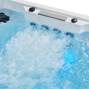Acryl <span class=keywords><strong>Spa</strong></span> Pool mit Schwimm-/Whirlpool Combo Fiberglas Schwimmbad & Whirlpool Inground Pool Werkzeuge & Zubehör - Product Image 4