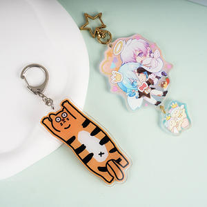 20 Styles <span class=keywords><strong>Genshin</strong></span> <span class=keywords><strong>Impact</strong></span> Personnalisé Anime Plastique Acrylique <span class=keywords><strong>Porte</strong></span>-clés Mousqueton <span class=keywords><strong>Porte</strong></span>-clés - Product Image 5