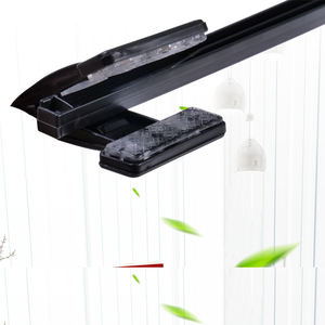 Gantungan baju plastik hitam kuat dapat diatur kait antiselip celana panjang pengaturan pakaian Jeans handuk pakaian injeksi PP - Product Image 6