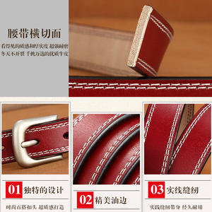Directo <span class=keywords><strong>de</strong></span> fábrica, cinturón <span class=keywords><strong>de</strong></span> cuero Retro para <span class=keywords><strong>mujer</strong></span>, cinturón informal con hebilla, cinturón coreano <span class=keywords><strong>de</strong></span> <span class=keywords><strong>piel</strong></span> <span class=keywords><strong>de</strong></span> vaca que combina con todo - Product Image 5