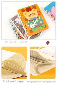 小说概念纪录迷你A5螺旋笔记本人物剧情 - Product Image 5