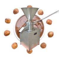 Moulin colloïdal sûr et efficace pour la fabrication de beurre de cacahuète frais, de mayonnaise et de pâte de noisettes pour supermarchés et fermes