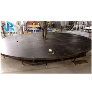 4 m व्यास 0.4 m ऊंचाई कार शो परिक्रामी चरण - Product Image 3