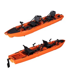 <span class=keywords><strong>Kayak</strong></span> de Pesca Modular de Plástico Rígido Itoo Paddlers Sit-On-Top <span class=keywords><strong>con</strong></span> Sistema de <span class=keywords><strong>Doble</strong></span> Pedal para Aguas Oceánicas - Product Image 4