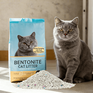 Bulk Kattengrit Super Absorberend Arena Para Gatos Premium Laag Stofgehalte Geurcontrole Klontvormende Kattenbakvulling - Product Image 1