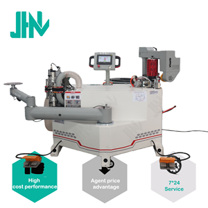 JHM-700-3, chantournageuse avec collage PUR/EVA, arrêt automatique pour le traitement des meubles - Product Image 1