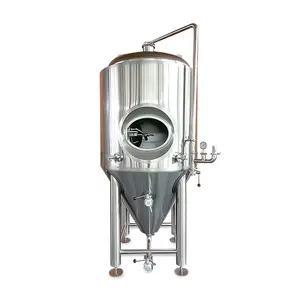 Fermentador de cerveza personalizado de 1000L CARRY, tanque de fermentación de cerveza cónico de acero inoxidable 304 para la venta