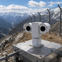Caméra de surveillance thermique EO IR PTZ longue portée tout temps pour la sécurité des frontières en montagne