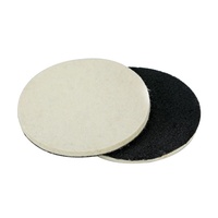 Roue de polissage en feutre Velcro de haute qualité 115 mm roue de polissage en feutre à crochet et boucle