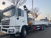 Nouveau Camion Grue SHACMAN F3000 6x4 340HP Moteur Weichai Camion Lourd Grue Hydraulique Pièces Détachées Camion de Chargement Fourniture Ghana