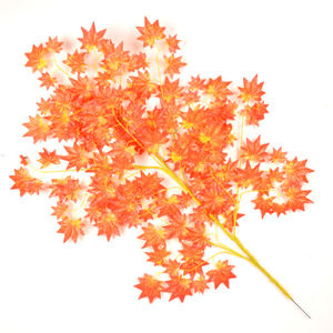 Venta al por mayor Realista Plástico Hojas Artificiales Colgando Pared <span class=keywords><strong>Artificial</strong></span> Planta <span class=keywords><strong>Artificial</strong></span> Hojas de Arce - Product Image 4