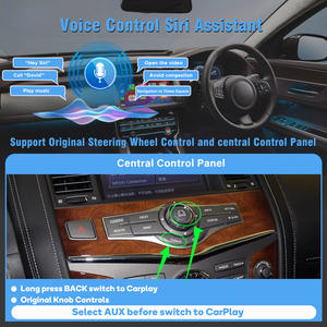 Apple CarPlay Inalámbrico para Infiniti QX80 2013-2018, Módulo Android Auto CarPlay, Interfaz Multimedia, Reproductor de Radio, Navegación - Product Image 4