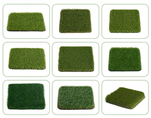 Gazon artificiel antidérapant avec <span class=keywords><strong>couche</strong></span> de support en caoutchouc, pelouse synthétique pour cour, patio, <span class=keywords><strong>sol</strong></span> extérieur - Product Image 6