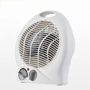 Electric Fan Heater Two, Heating Powers For 1000W/2000W With 2 Rotary Switch/