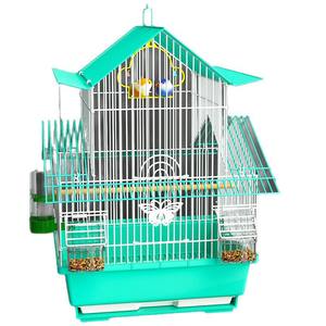 Muhabbet Kuşu ve Sultan Papağanı İçin Özel Kuş Kafesi-Yeni Lüks Villa Ev Tipi Büyük Kuş Kafesi - Product Image 5