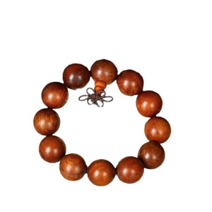 Bracelet <span class=keywords><strong>en</strong></span> bois <span class=keywords><strong>de</strong></span> santal à double rangée <span class=keywords><strong>de</strong></span> <span class=keywords><strong>perles</strong></span> rondes pour la prière et les cadeaux Été 2024 AliExpress - Product Image 5