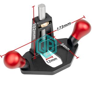 Routeur Avion De Poche Réglable Woodcraft Coupe Couteau Profondeur Arrêt <span class=keywords><strong>Rabot</strong></span> Outils Bois Chanfreinage Slottinge Bois Rabots - Product Image 2