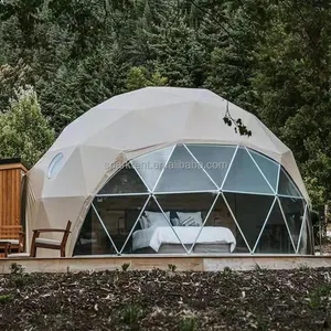 Outdoor Equipment Safari Glamping Geodesic Dome Tent Winter