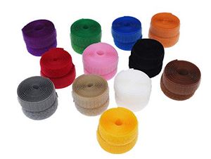 Cinta de Velcro Cosida de Poliéster/Nylon de 20mm, Ecológica, Lavable, con Adhesivo Fuerte, Rollo de 25m, Precio de Fábrica al por Mayor - Product Image 5