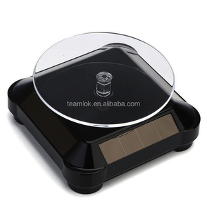 360 năng lượng mặt trời Powered xoay hiển thị bàn xoay m8081 trang sức quảng cáo thiết bị - Product Image 1