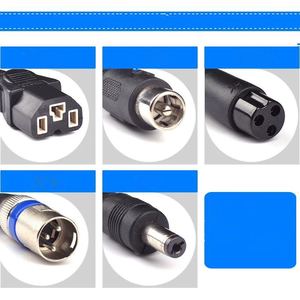 Bộ Sạc Pin Lithium Cho Xe Đạp Điện 42V 2A Cho Bộ Sạc Pin Li-ion 36V Bộ Sạc Xe Đạp Điện Với Đầu Nối XLR 4 Chân - Product Image 4
