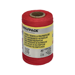 Corda Intrecciata in Polipropilene Rosso (Bobina da 100 Metri) - Product Image 4