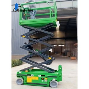 Plataforma Elevadora Móvil Eléctrica de 300 kg, Plataforma Elevadora de Tijera Autopropulsada Hidráulica para Trabajos Aéreos - Product Image 1