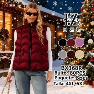 Chaleco Deportivo para Exteriores, Aislado, con Cierre de Cremallera, para Hombre, Invierno, Poliéster, para Senderismo, Térmico, Cálido - Product Image 3